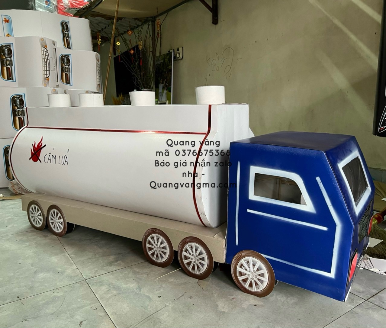 xe chở xăng dầu