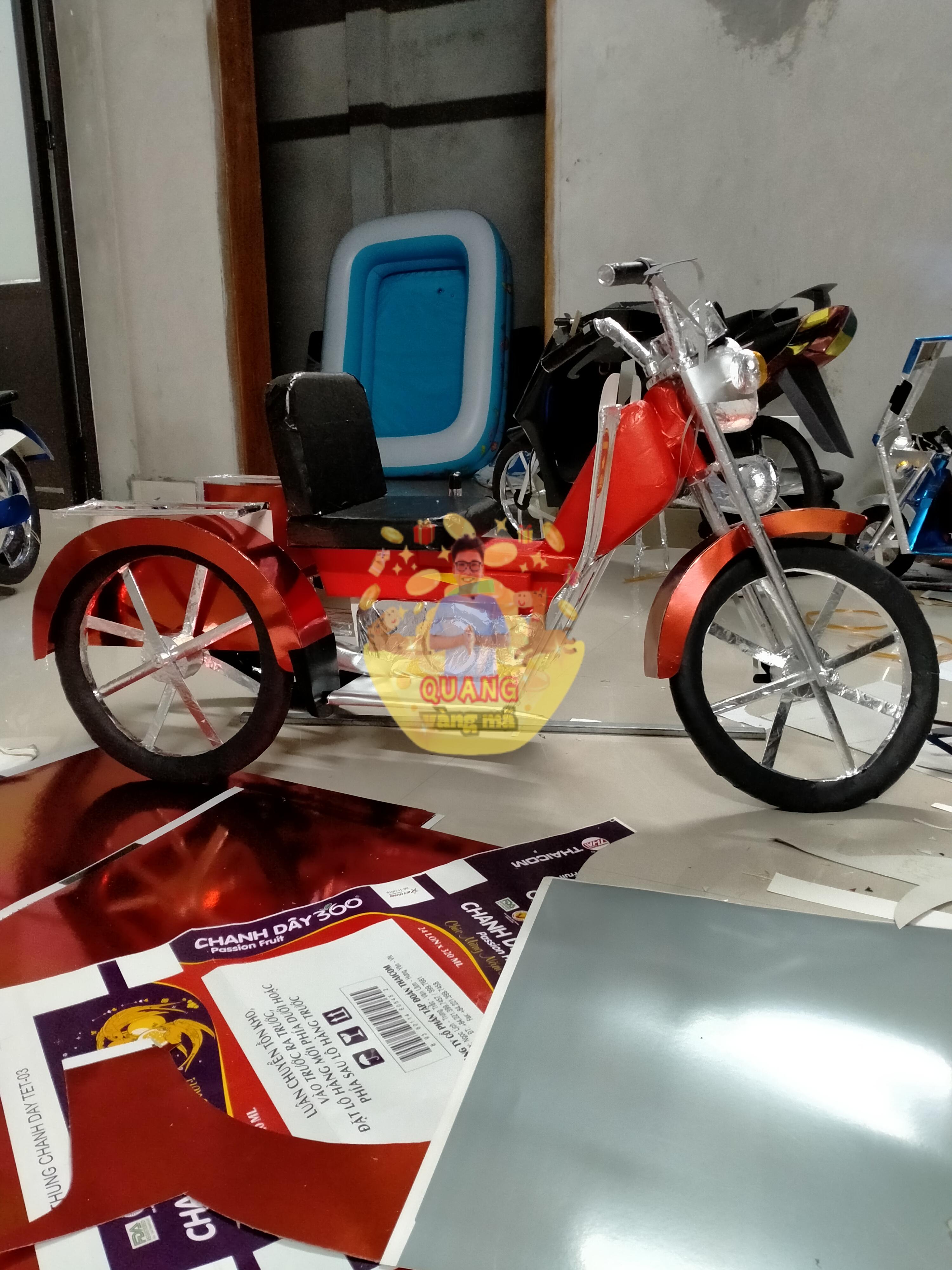 xe cổ 3 bánh