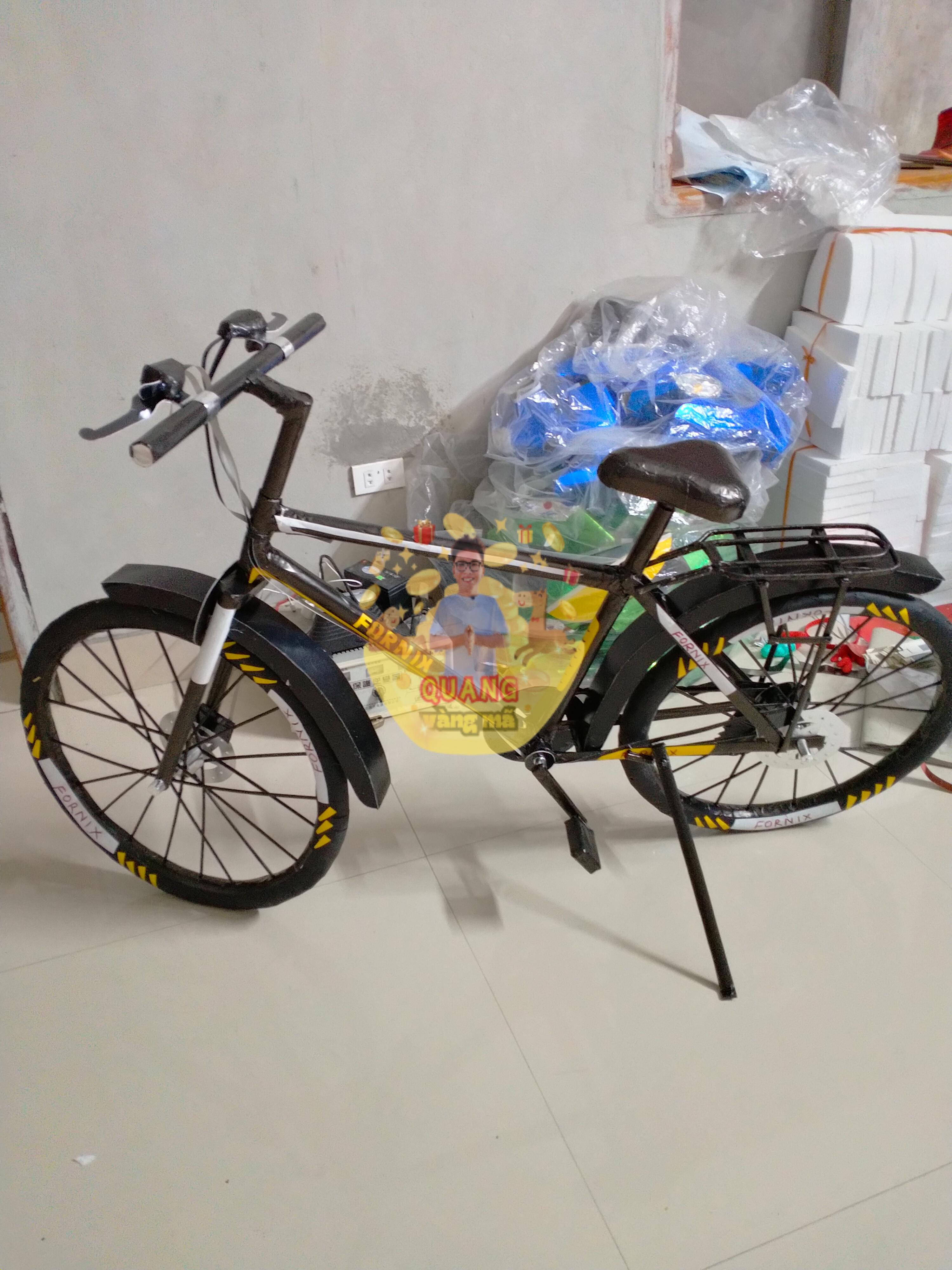 xe đạp fornix đen