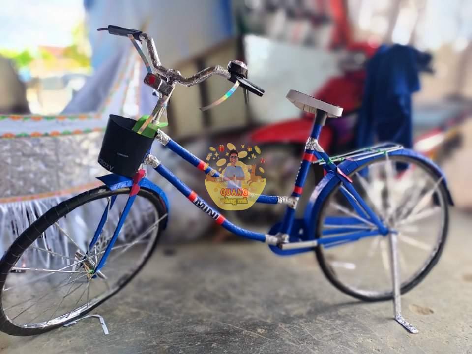 xe đạp xanh
