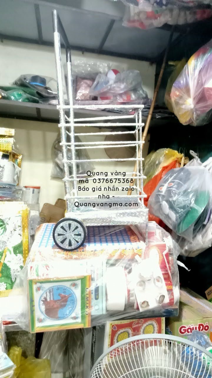 xe kéo đi chợ