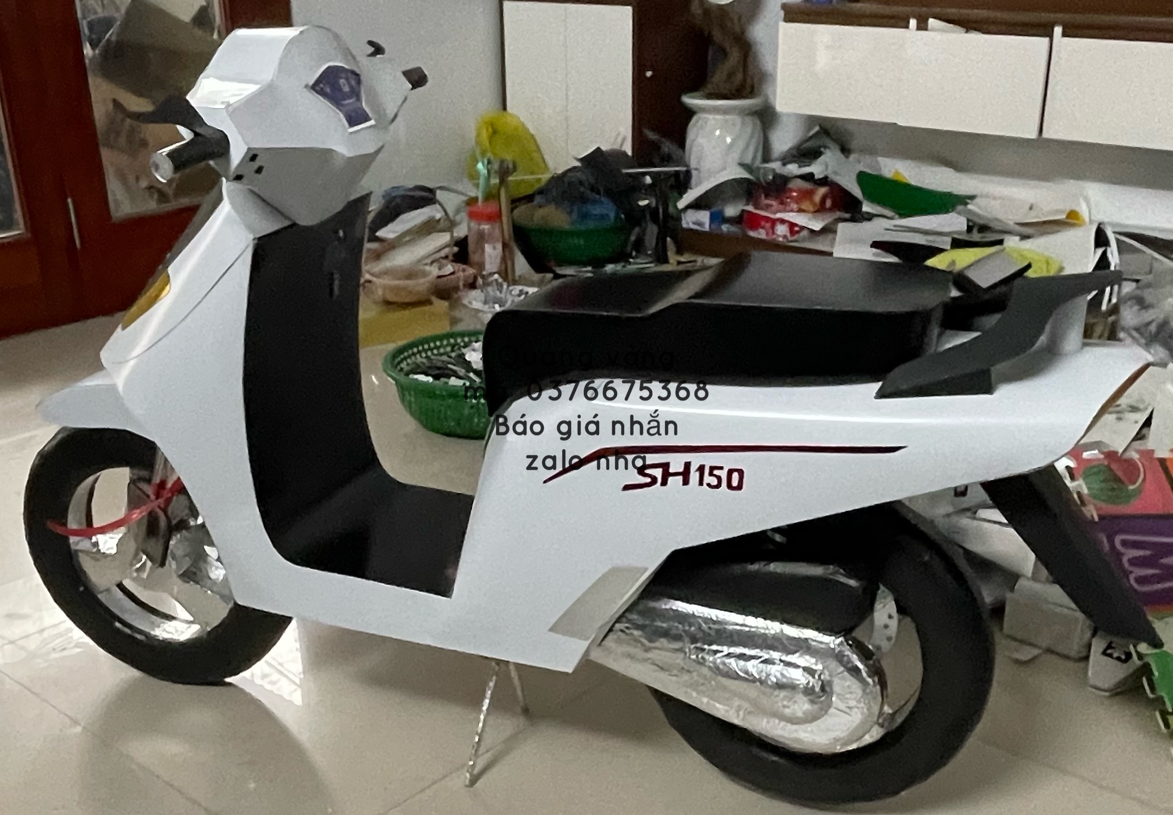 xe sh150 trắng