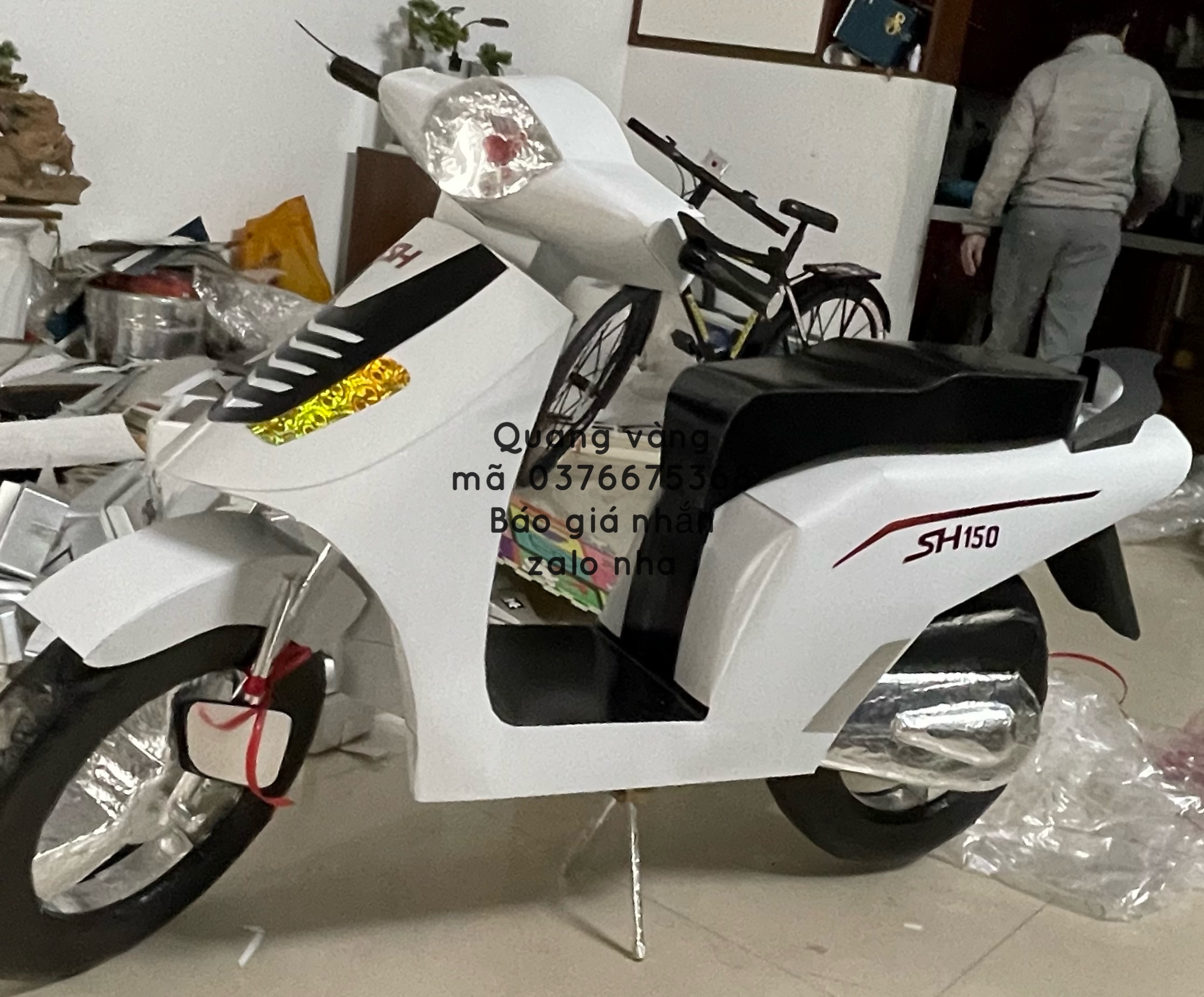 xe sh150 trắng