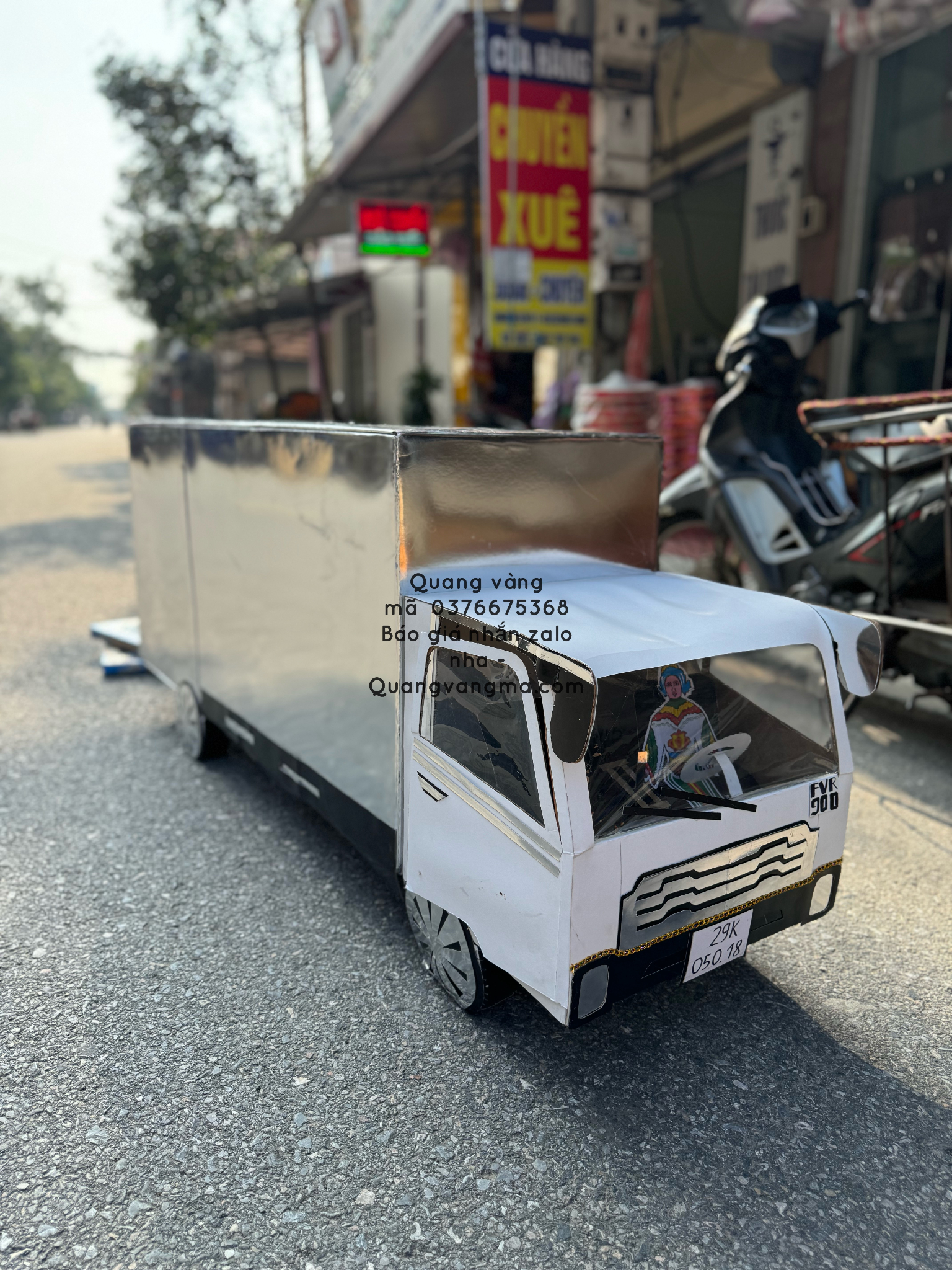 xe tải chở đông lạnh