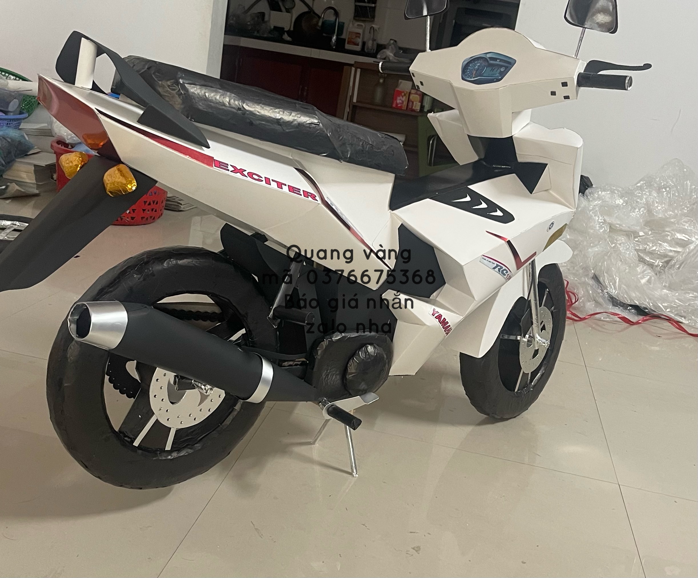yamaha exciter trắng