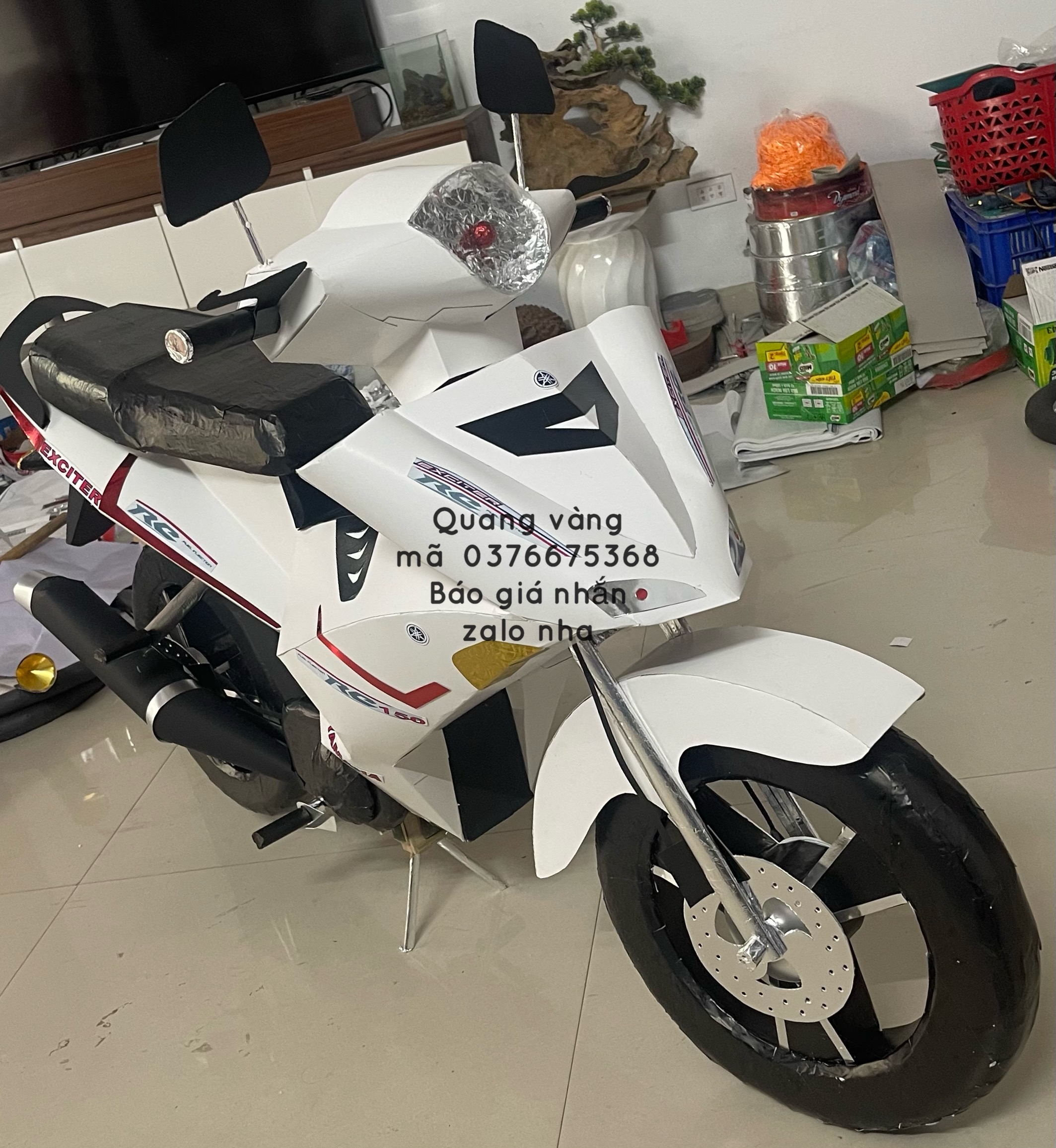 yamaha exciter trắng