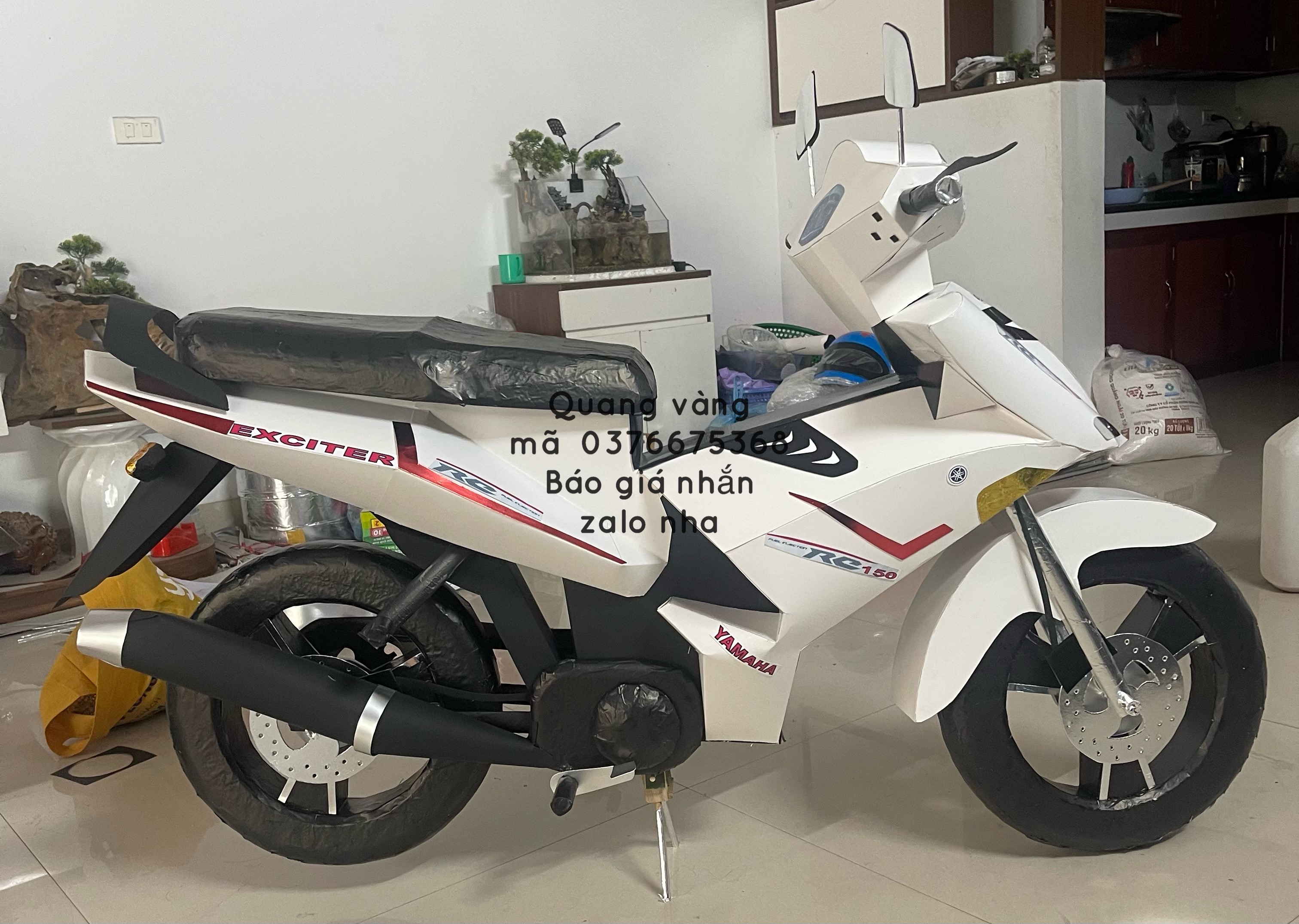 yamaha exciter trắng