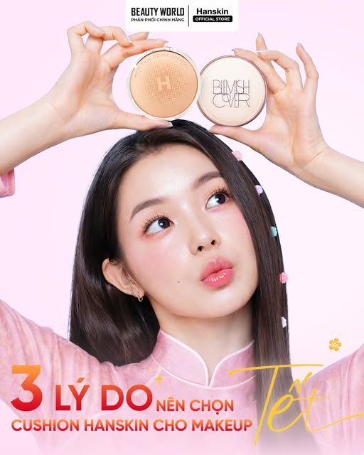 Cushion Che Khuyết Điểm Tự Nhiên – Xu Hướng Makeup Được Yêu Thích 2026
