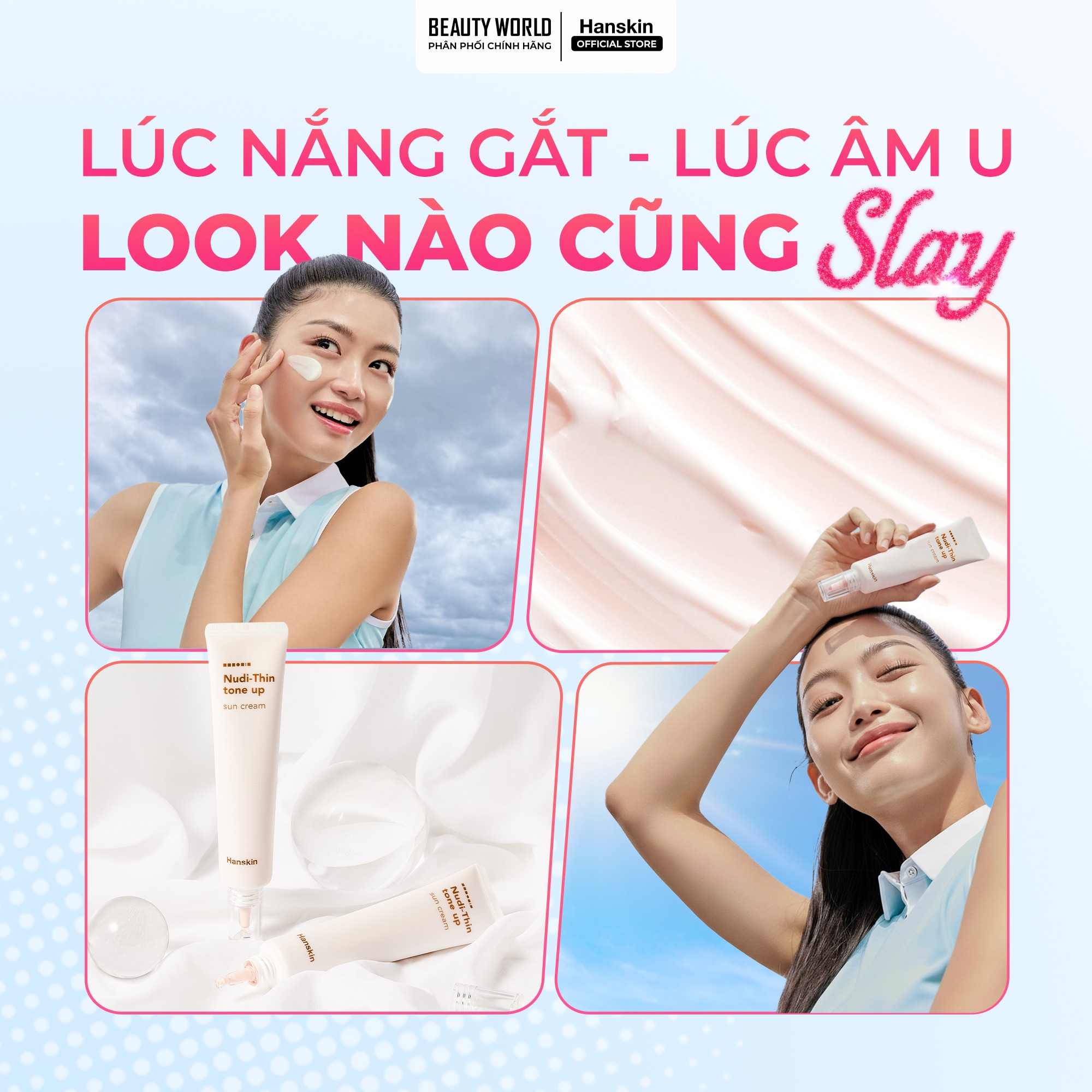 Đón Hè 2026: Xu Hướng Chống Nắng Nâng Tone Thay Kem Nền
