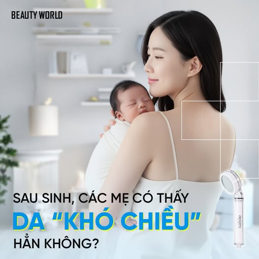 Sau Sinh Da “Khó Chiều”? Bí Quyết Cải Thiện Làn Da Từ Nguồn Nước Mỗi Ngày