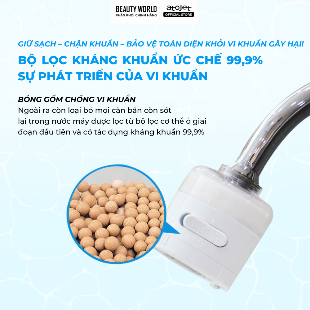 Bộ Đầu Lọc ACF Thay Thế Dành Cho Vòi Nhà Bếp Atojet AJ-8510