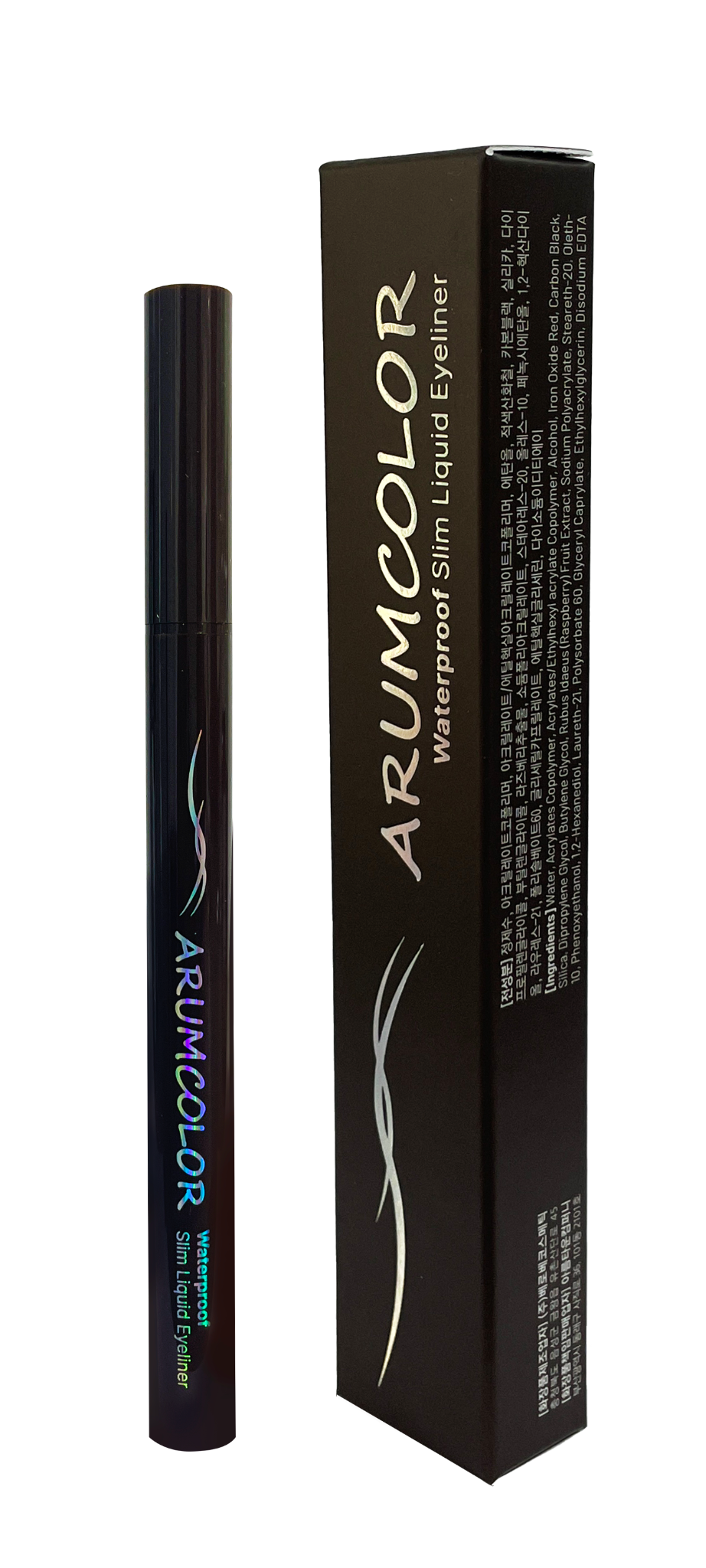 Bút Kẻ Mắt Nước Arumcolor Waterproof Slim Liquid Eyeliner 0.6g