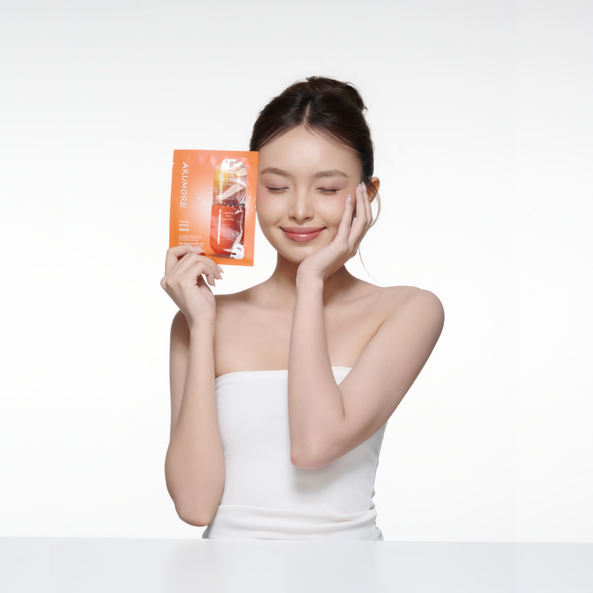 Mặt Nạ Arumore Retinol Mask Tái Tạo Da Hỗ Trợ Cải Thiện Lão Hóa 23ml