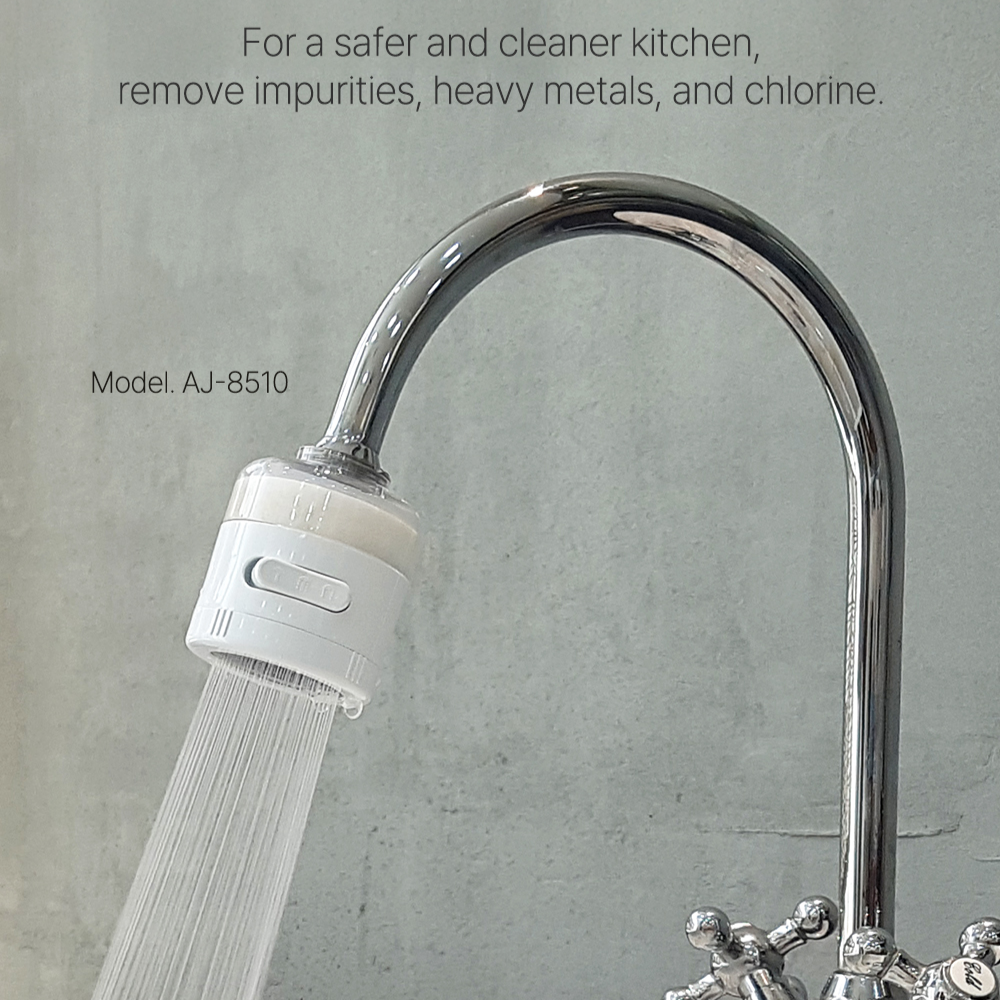 Bộ Lọc Vòi Nhà Bếp Atojet AJ-8510 (Dành cho vòi cổ ngỗng / cổ mềm)
