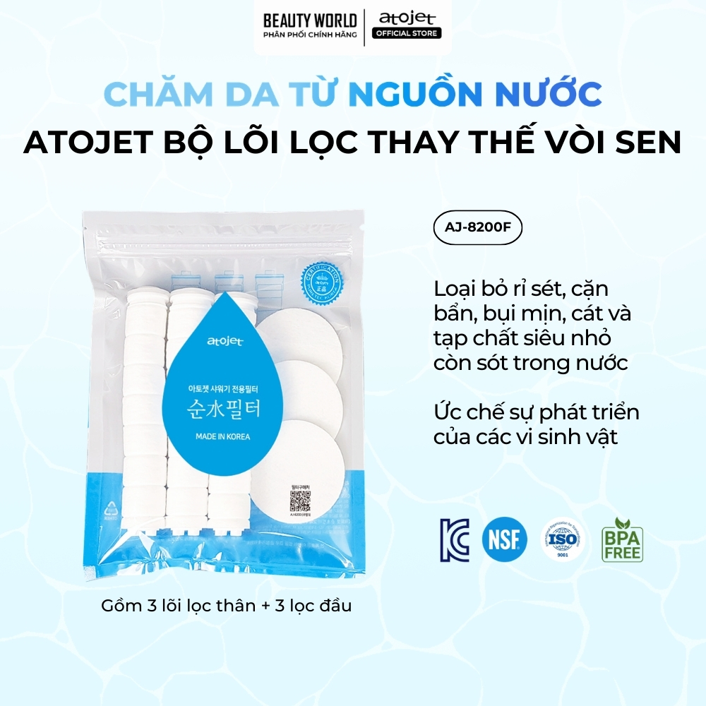 Bộ Lõi Lọc Nước Thay Thế Atojet AJ-8200F