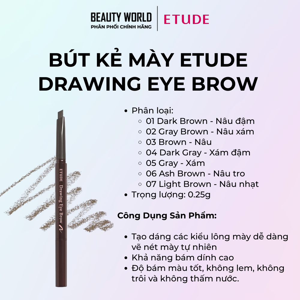 Bút Kẻ Mày ETUDE Drawing Eye Brow