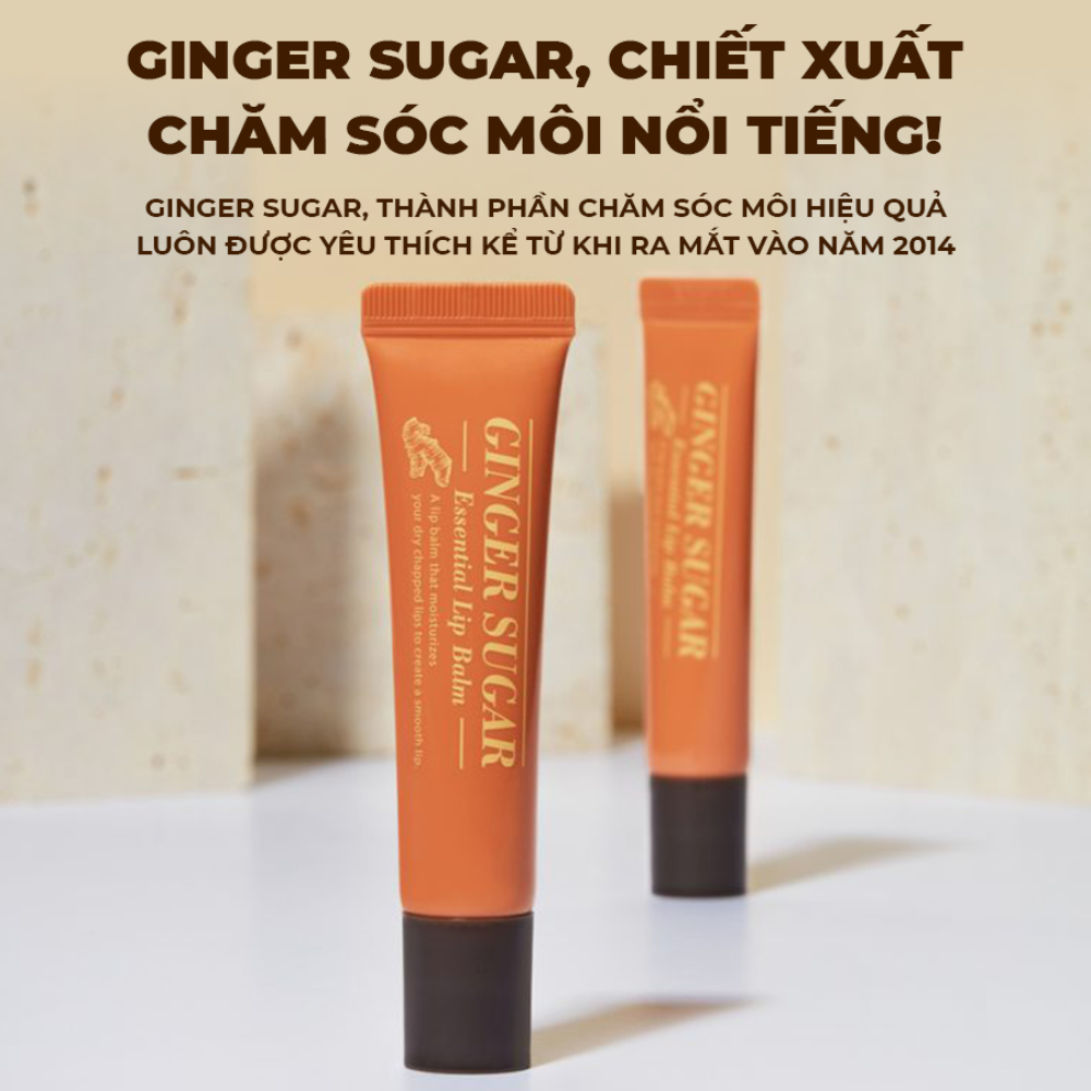 Dưỡng Môi ETUDE Ginger Sugar Essential Lip Balm