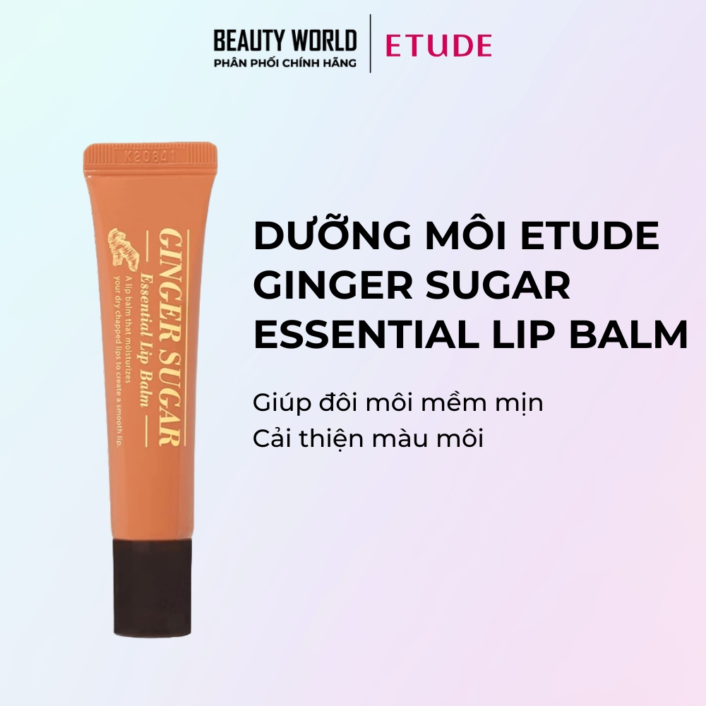 Dưỡng Môi ETUDE Ginger Sugar Essential Lip Balm