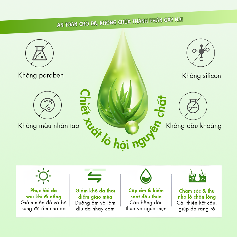Gel Lô Hội Dưỡng Da Đa Năng Arumore Aloe Vera Smoothing Gel 300ml