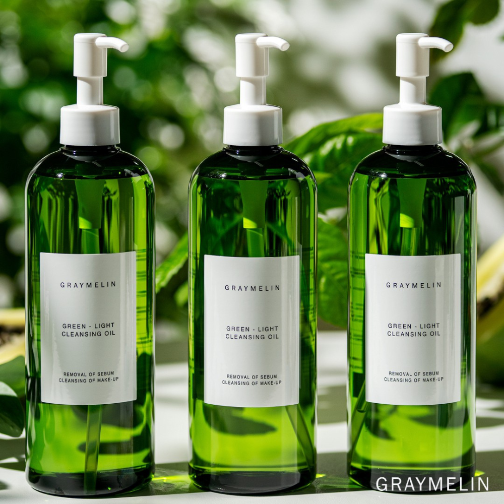 Dầu Tẩy Trang Cho Da Nhạy Cảm Graymelin Green Light Cleansing Oil 400ml