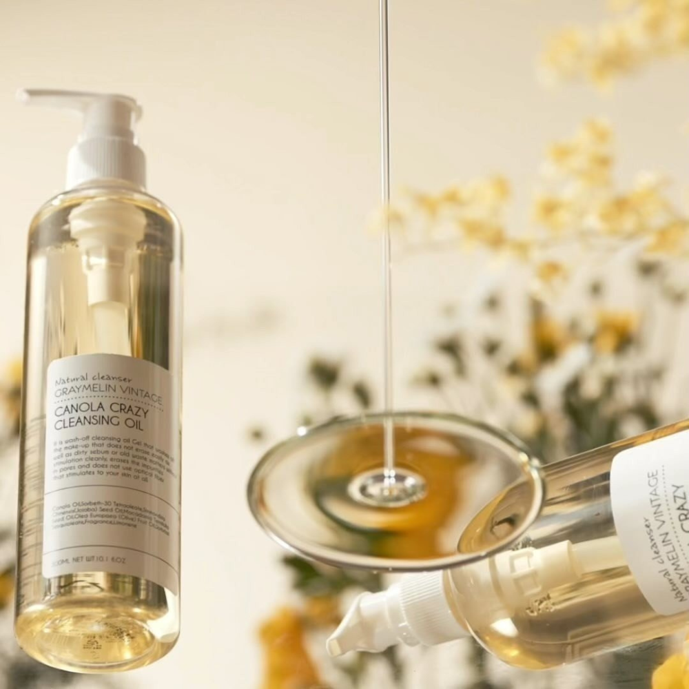 Dầu Tẩy Trang Hoa Cải GRAYMELIN Vintage Canola Crazy Cleansing Oil