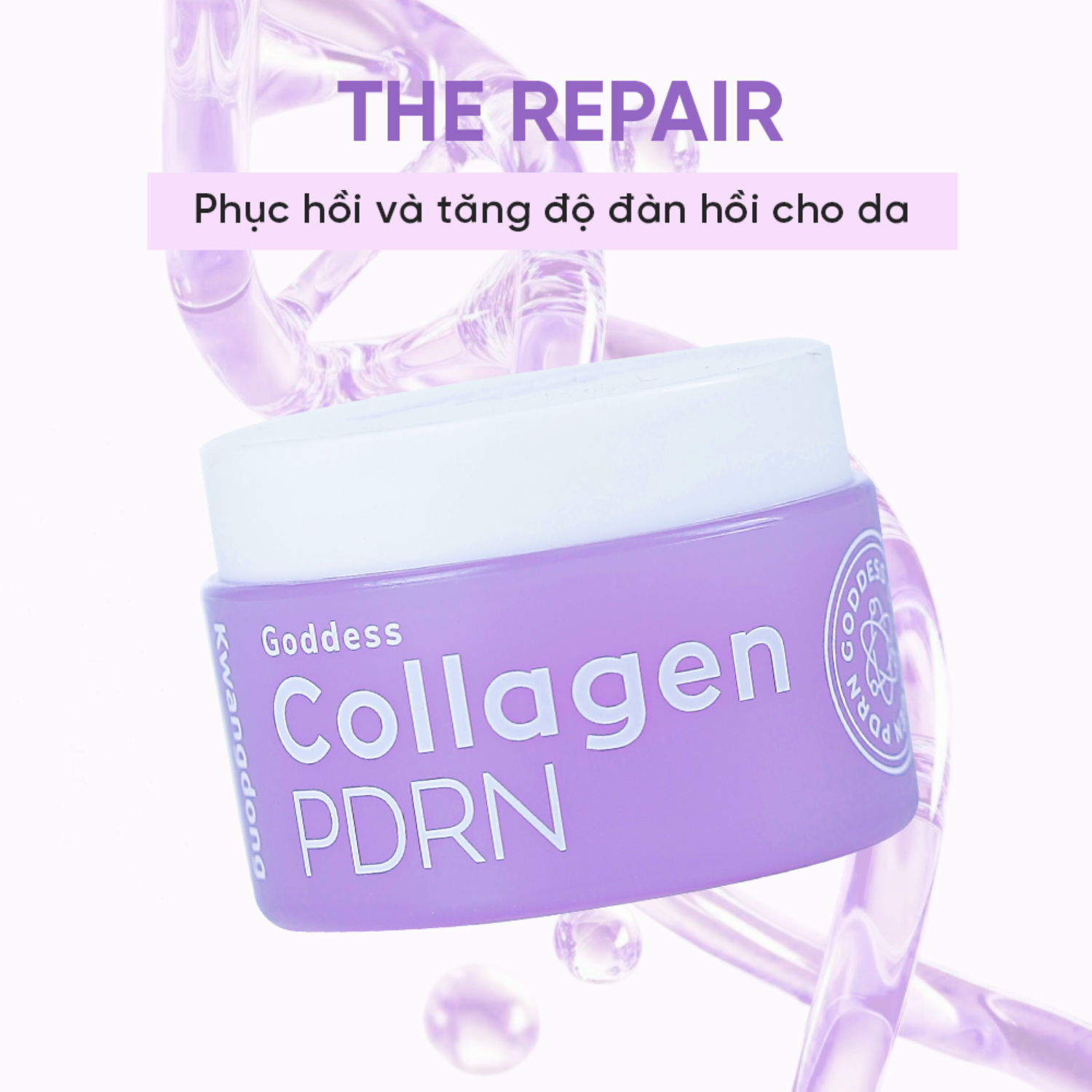 Kem Dưỡng Collagen PDRN Kwangdong Goddess Phục Hồi & Tái Tạo Da 100ml
