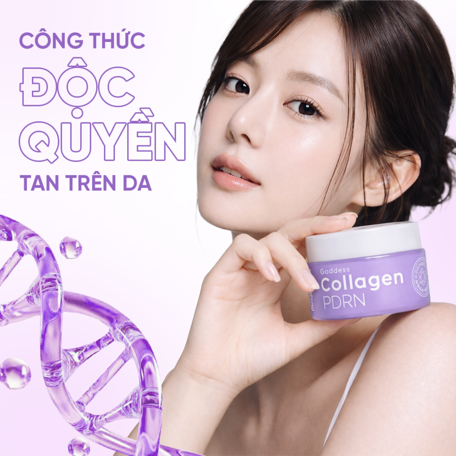 Kem Dưỡng Collagen PDRN Kwangdong Goddess Phục Hồi & Tái Tạo Da 100ml