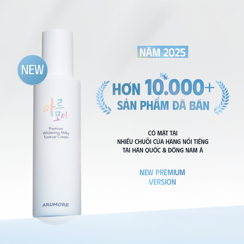 Kem Dưỡng Trắng Body Arumore Whitening Milky Tone-up Cream 200ML