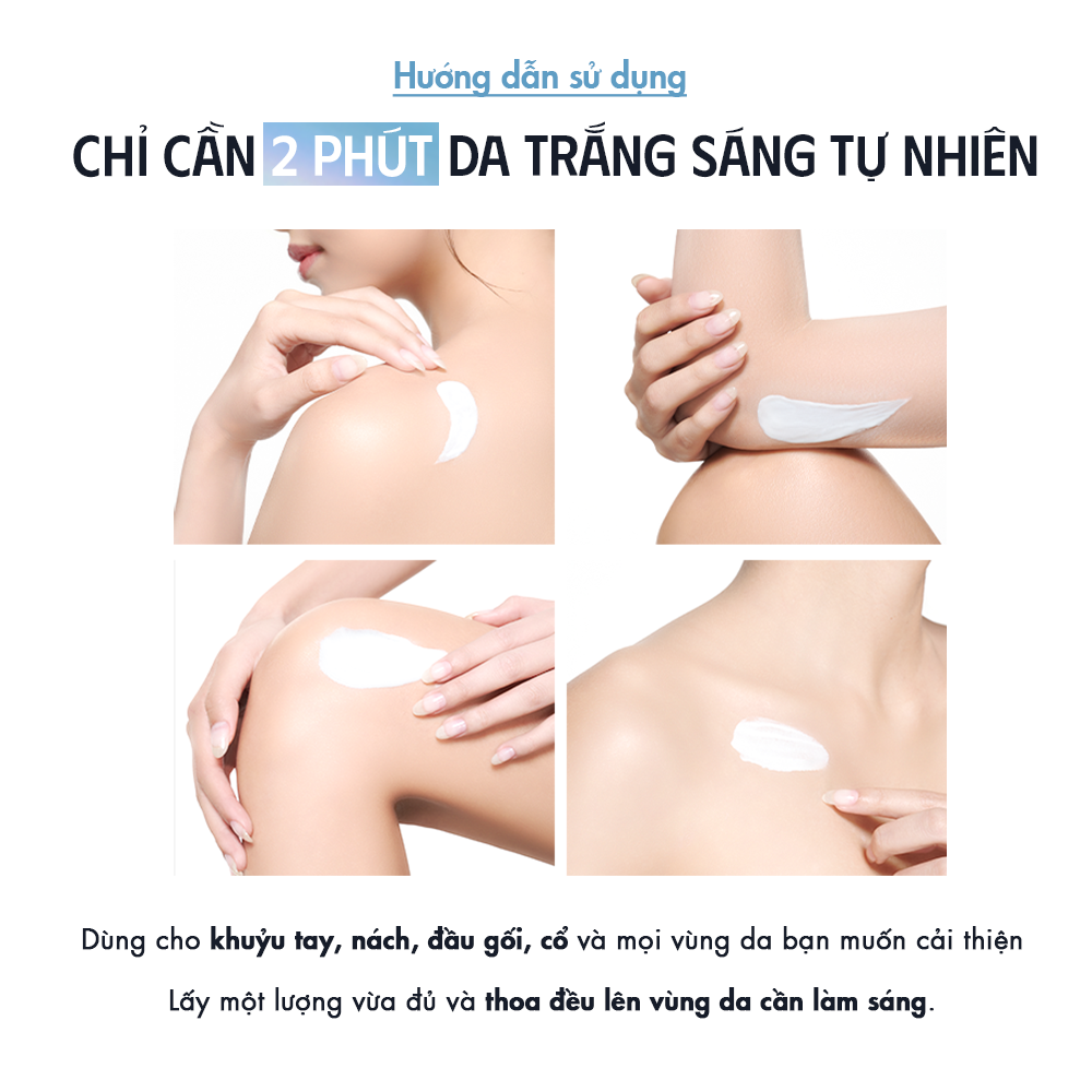Kem Dưỡng Trắng Body Arumore Whitening Milky Tone-up Cream 200ML