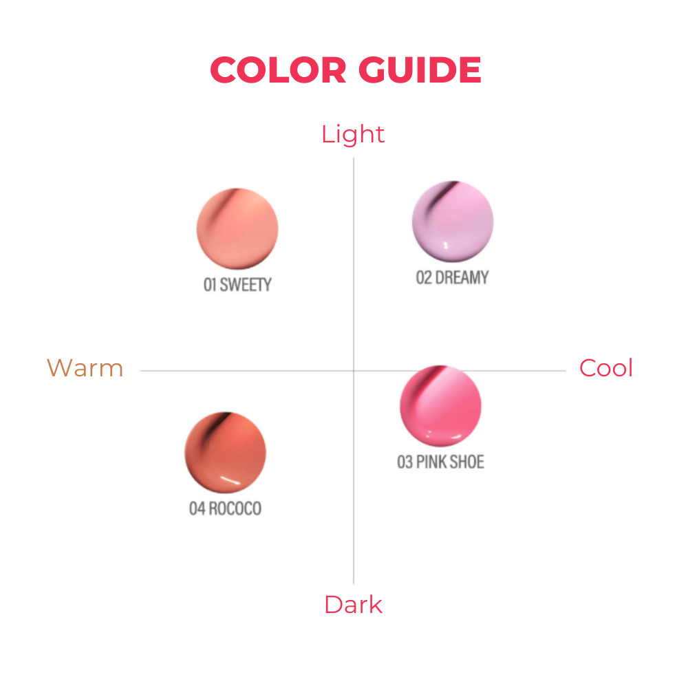 Má Hồng Kem Dạng Lỏng Blessed Moon Veil Melting Color Blush Dễ Tán Sắc Má Tự Nhiên Căng Bóng 3.8g