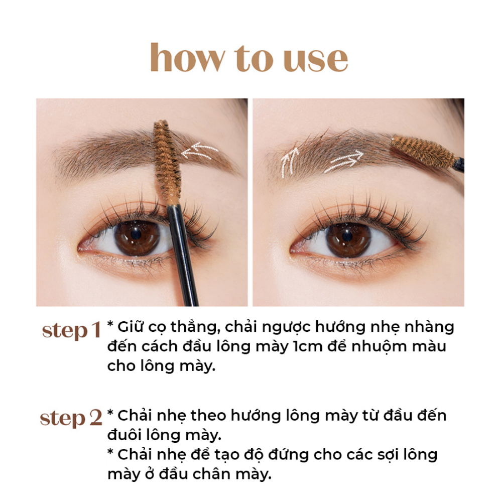 Mascara Chân Mày ETUDE Color My Brows