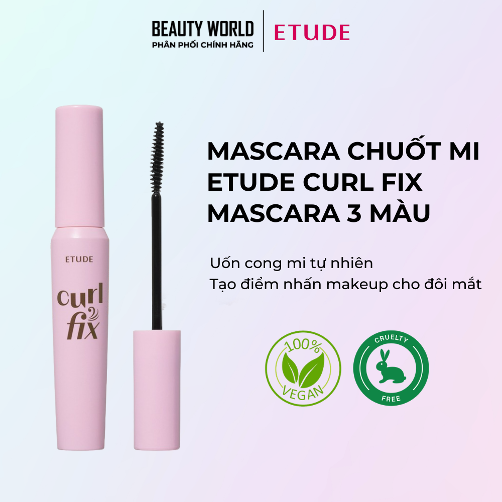 Mascara Chuốt Mi ETUDE Curl Fix Mascara