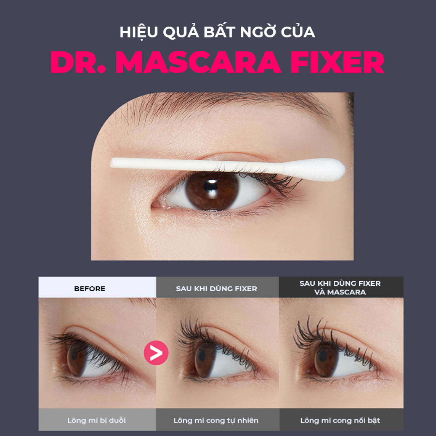 Mascara Cố Định Mi ETUDE Dr. Mascara Fixer