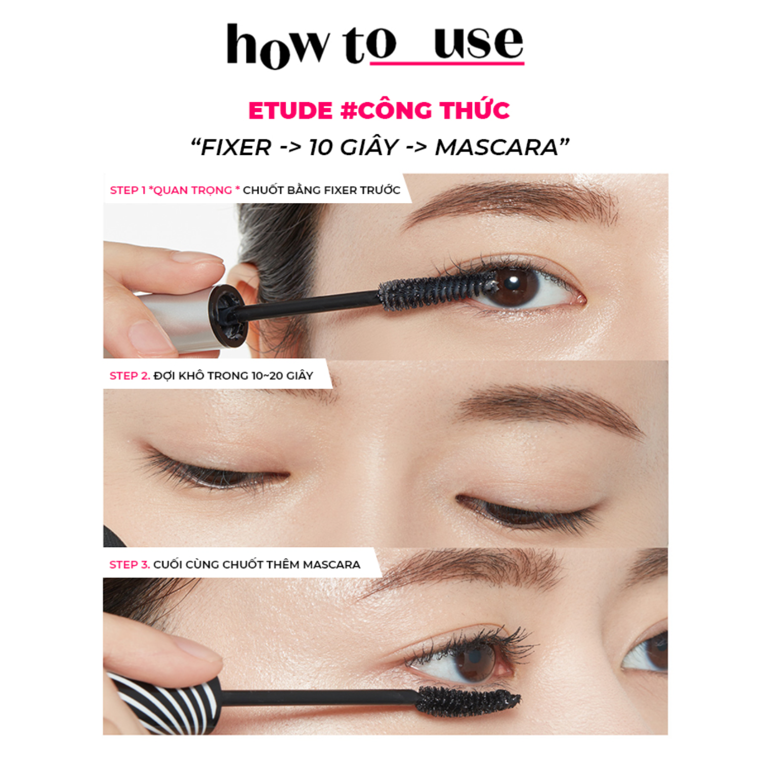 Mascara Cố Định Mi ETUDE Dr. Mascara Fixer