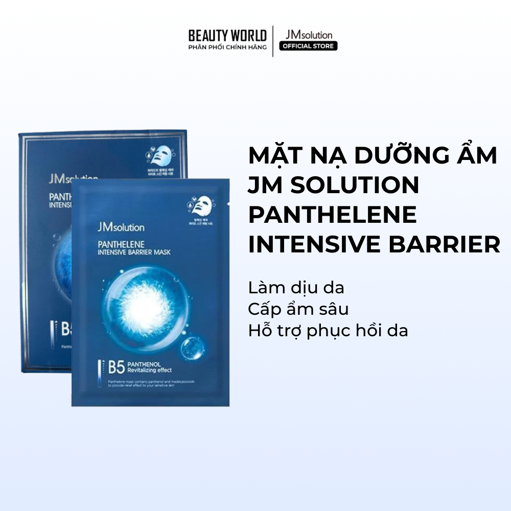 Mặt Nạ B5 JMsolution Panthelene Intensive Barrier Làm Dịu Da, Cấp Ẩm, Phục Hồi Da 30ml x 5