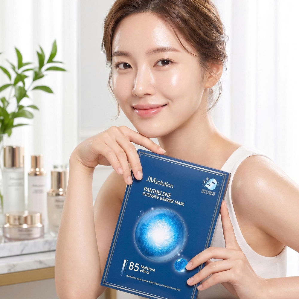Mặt Nạ B5 JMsolution Panthelene Intensive Barrier Làm Dịu Da, Cấp Ẩm, Phục Hồi Da 30ml x 5