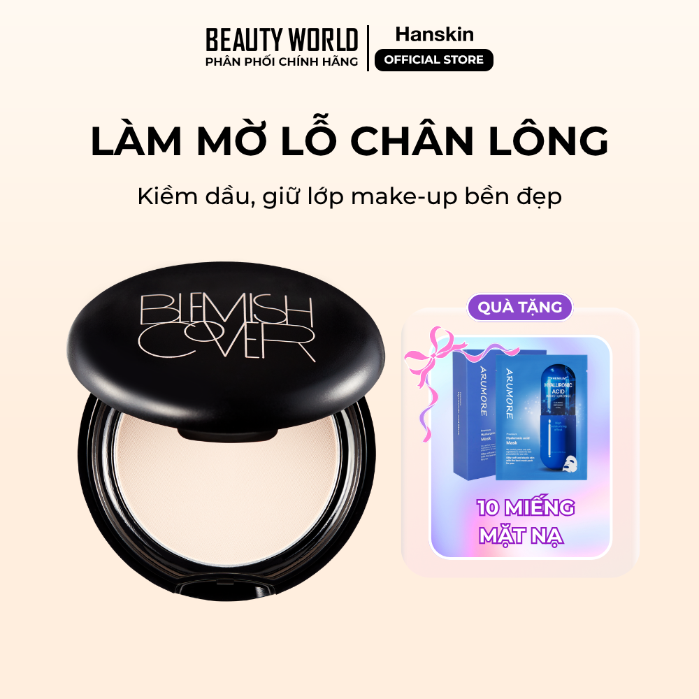 Phấn Che Phủ Mỏng Nhẹ Kiềm Dầu BLEMISH COVER BLUR PACT 9g