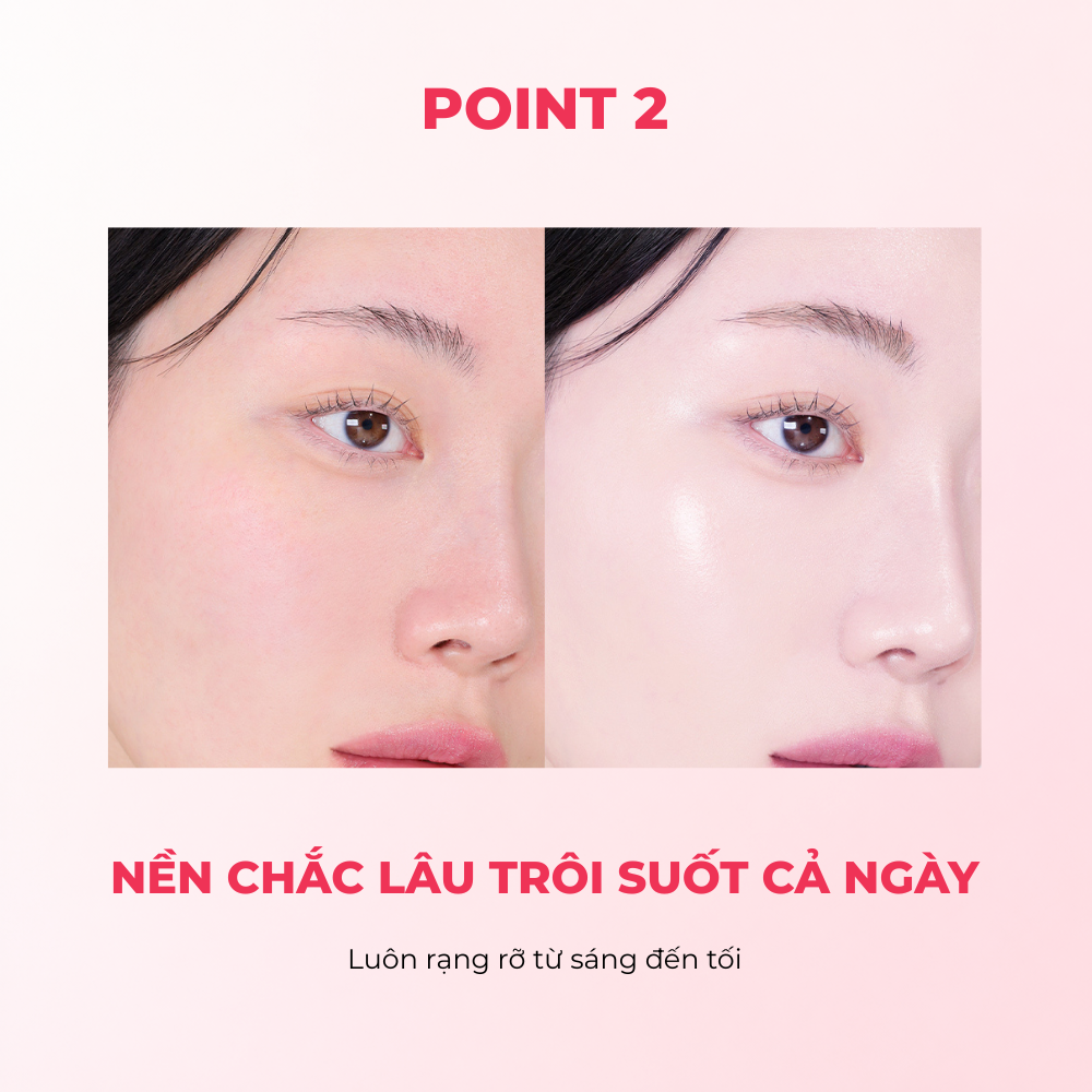 Phấn Nước Chống Nắng Blessed Moon Girly Serum Cushion SPF50+ PA+++ Mỏng Nhẹ, Che Phủ Khuyết Điểm, Căng Bóng Tự Nhiên 15G