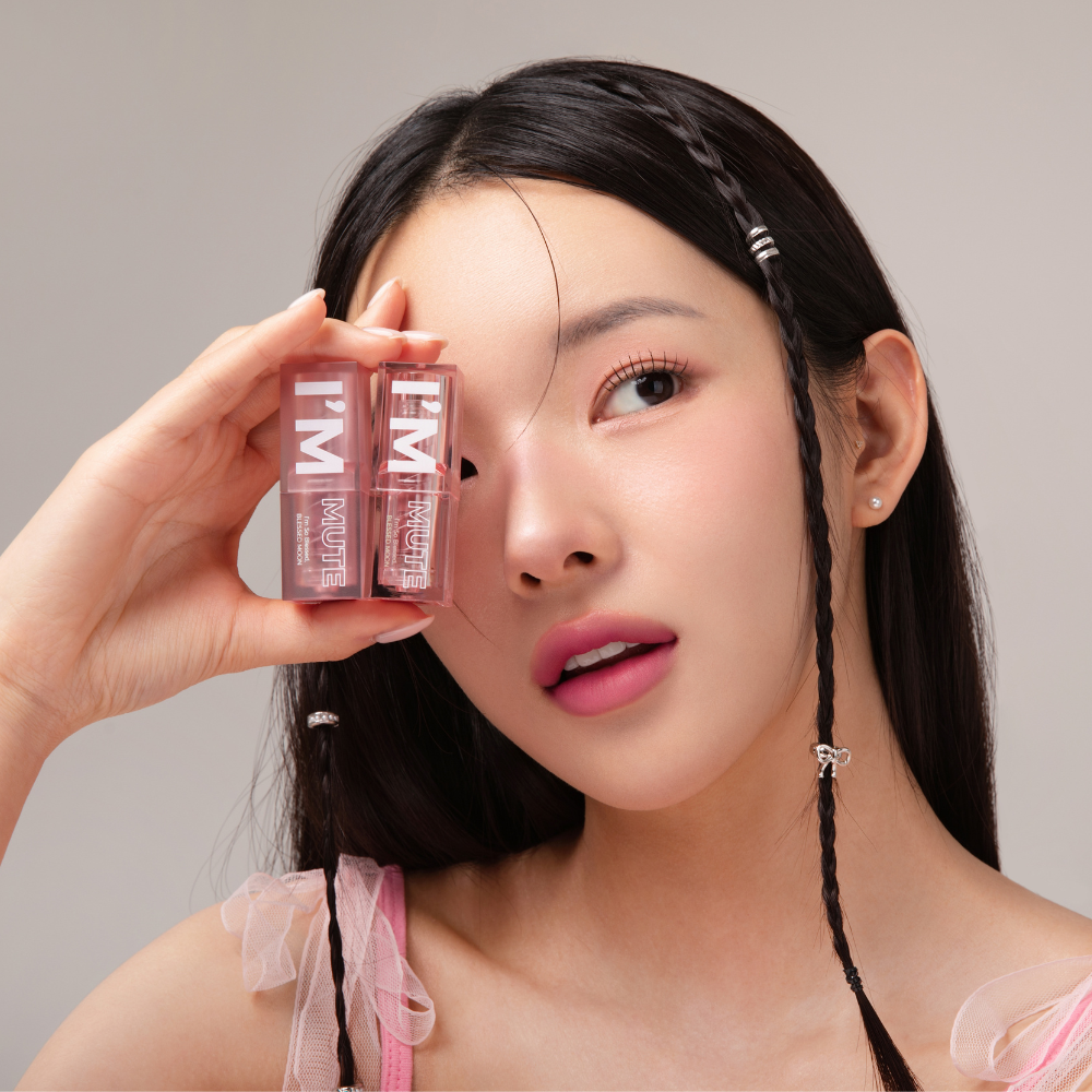 Son Thỏi Mịn Lì Blessed Moon I’M MUTE Lipstick Mịn Mờ Che Vân Môi Hỗ Trợ Làm Mềm Môi 3.4g
