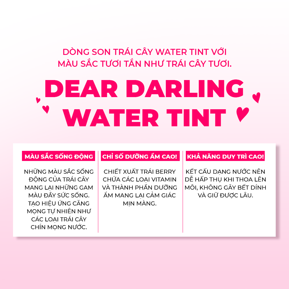 Son Tint ETUDE Dear Darling Water Tint