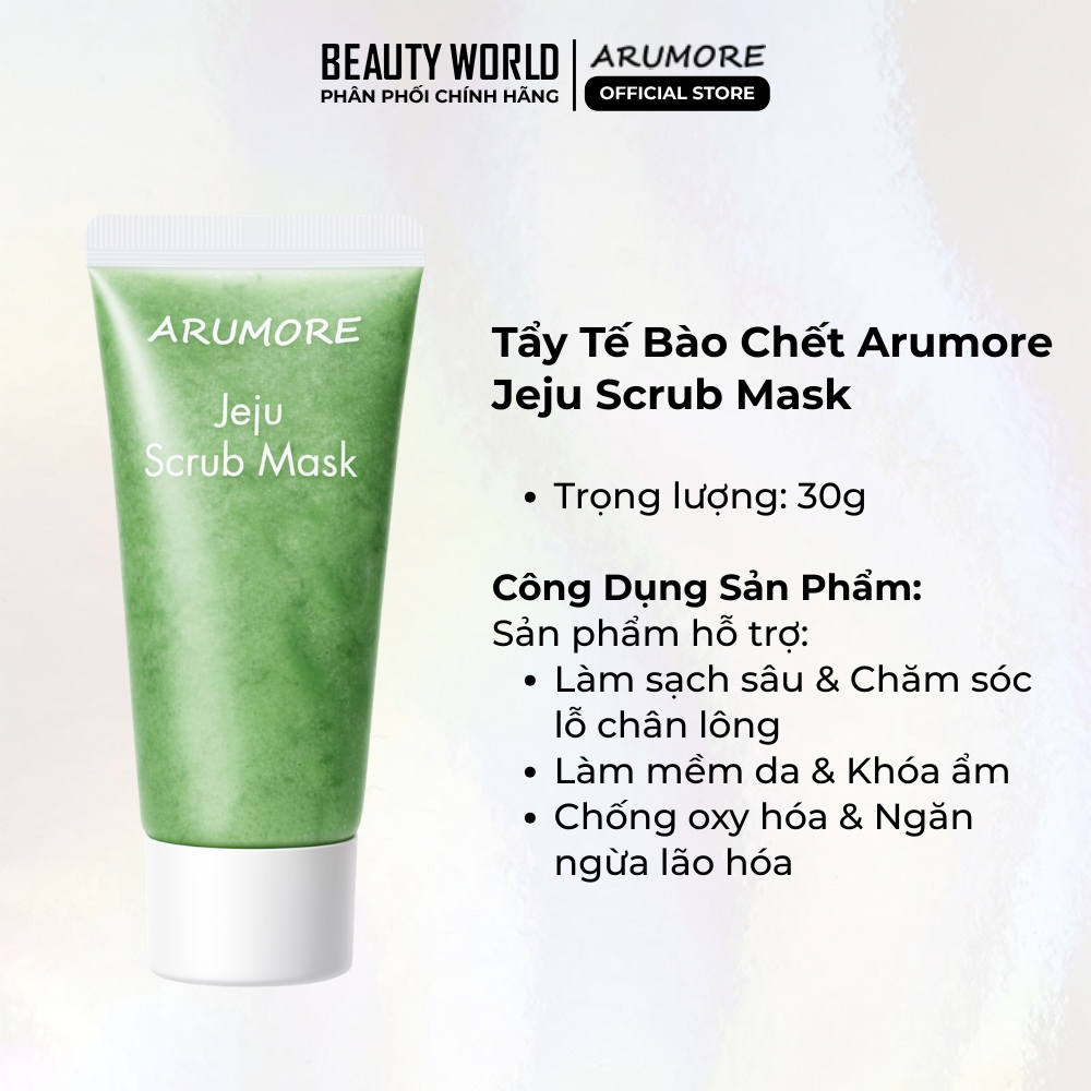 Tẩy Tế Bào Chết ARUMORE Jeju Scrub Mask 30G