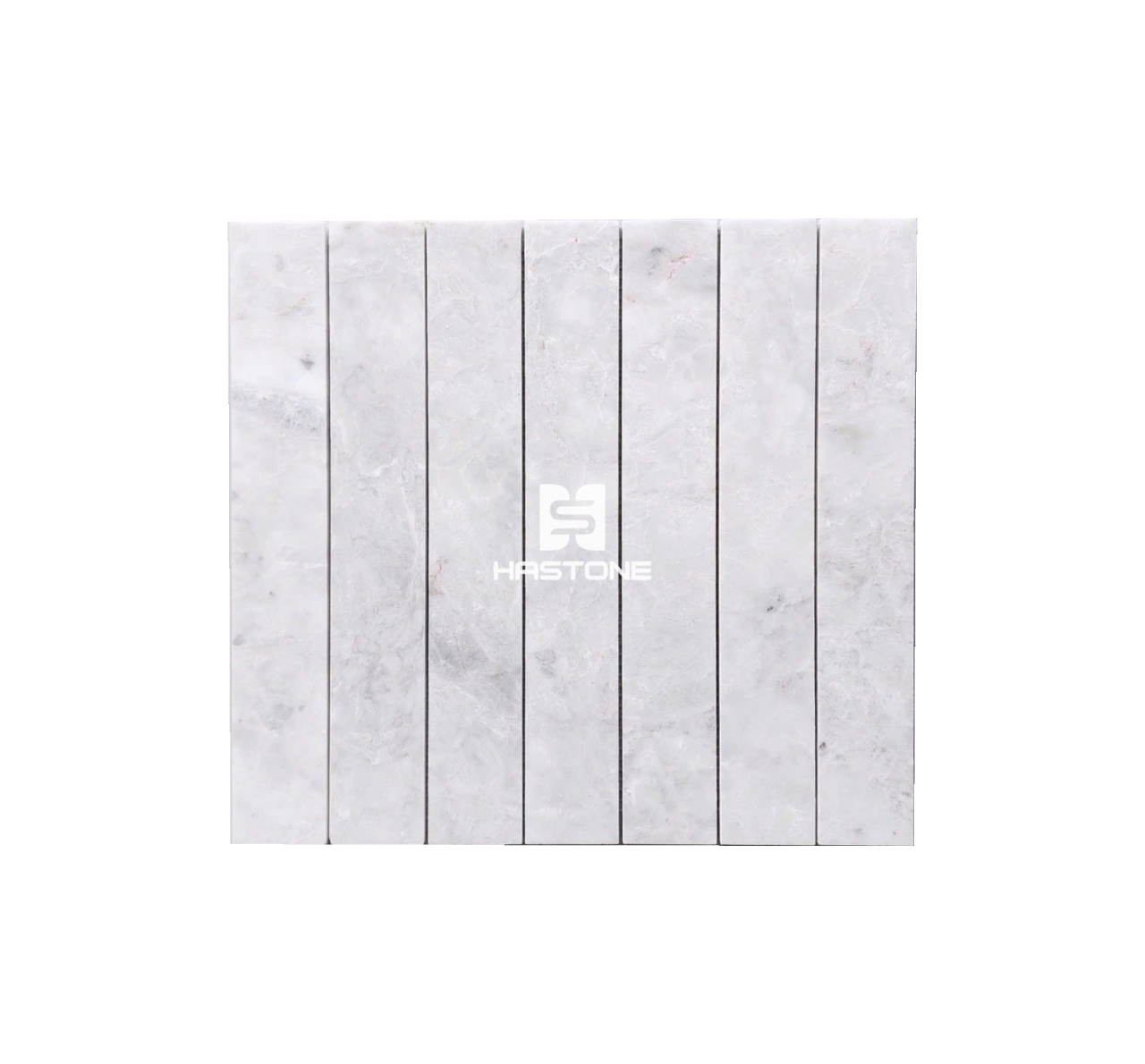 Đá Mosaic Thẻ 48x300 Ghi Nhạt Honed