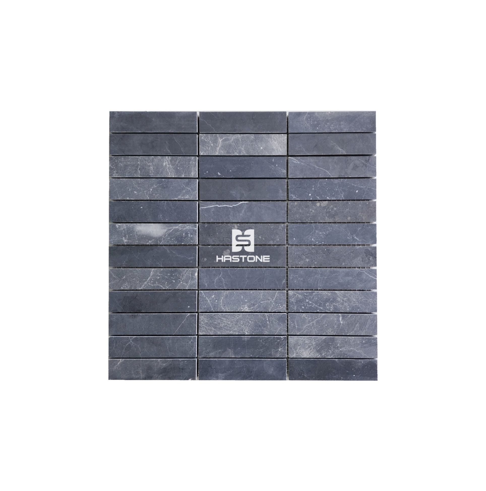 Đá Mosaic Thẻ 23x98 Đen Honed