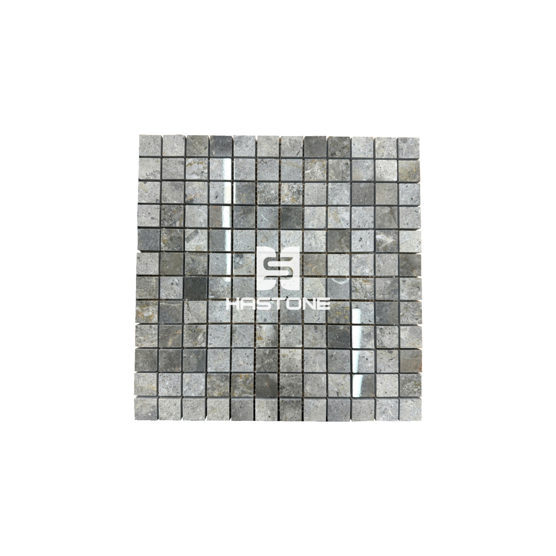 Đá Mosaic Vuông 23x23 Vàng Dăm Kết Bóng