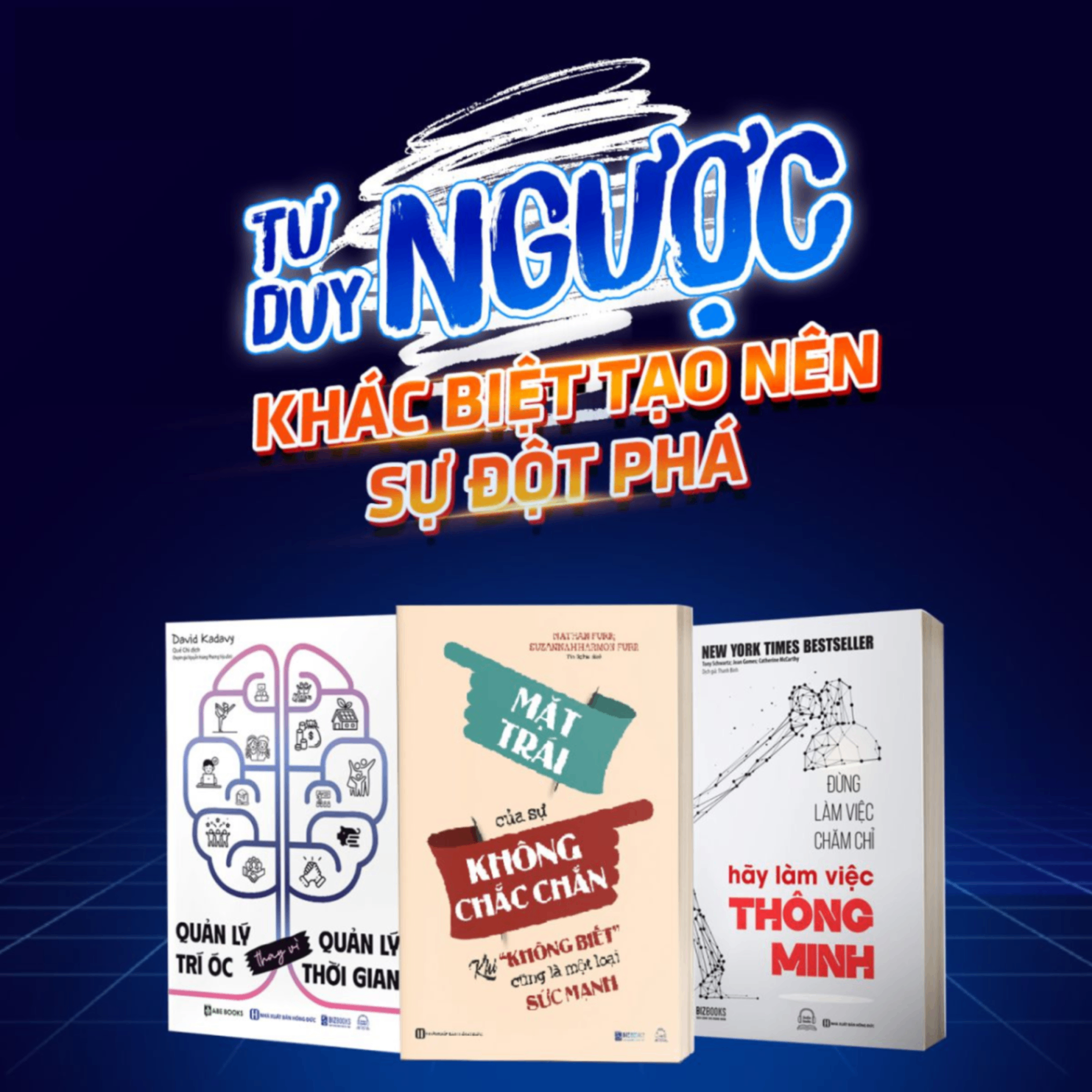 Combo Tư Duy Ngược - Khác biệt tạo nên sự đột phá
