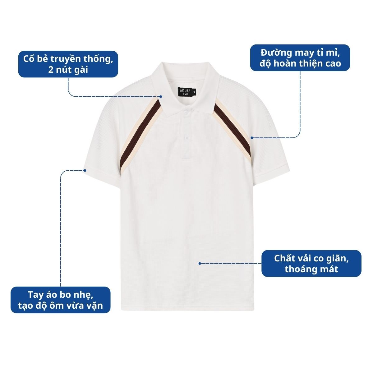 ÁO THUN CỔ POLO 01HE1137