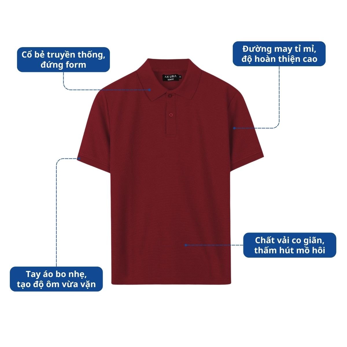 ÁO THUN CỔ POLO 01HE1055