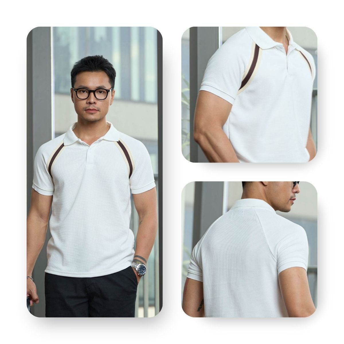ÁO THUN CỔ POLO 01HE1137