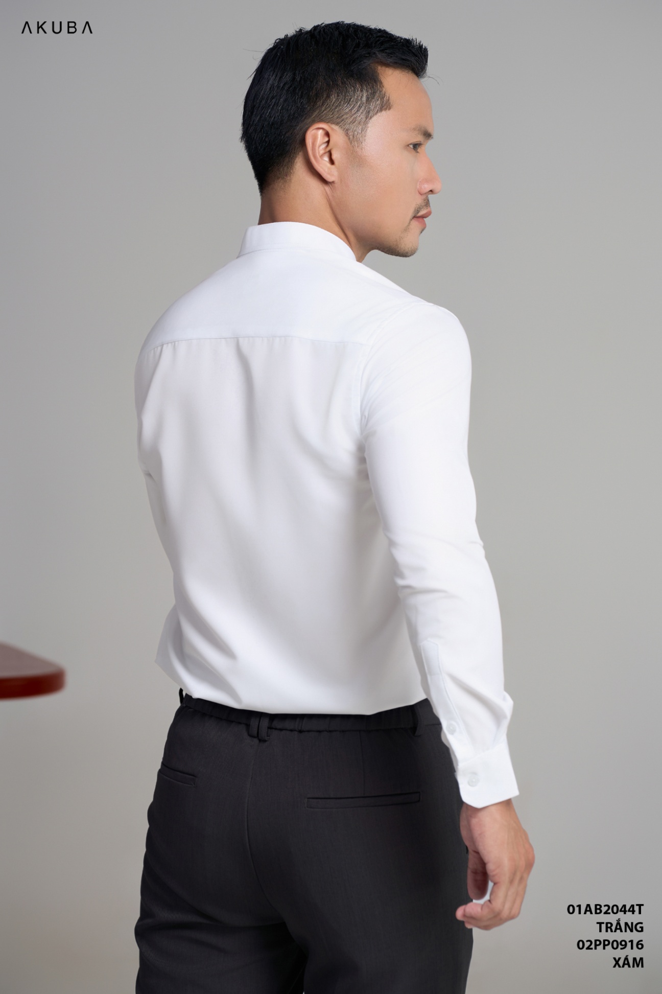 ÁO SƠ MI TAY DÀI 01AB2044T