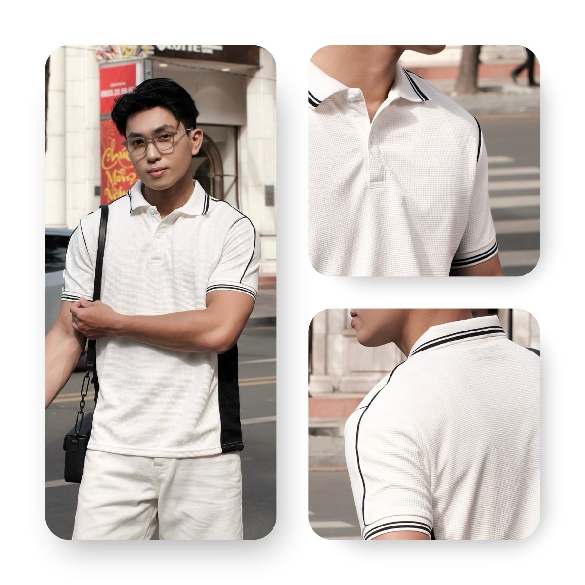 ÁO THUN CỔ POLO 01HE1242